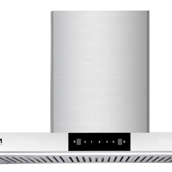 شفاط بولم جداري 90 سم قوة 1000 استيل MOTION90-SS