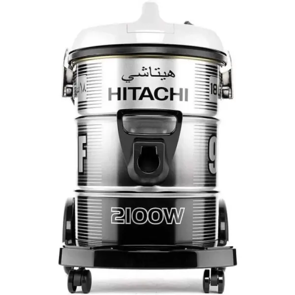 هيتاشي مكنسة برميل 18 ليتر - 2100 واط - رمادي - CV-950H SS220 PG