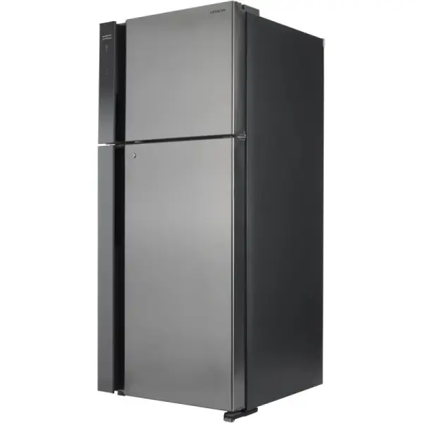 هيتاشي ثلاجة بابين 19.4 قدم مكعب - 550 ليتر - فضي - R-V700PS7K-1BSL