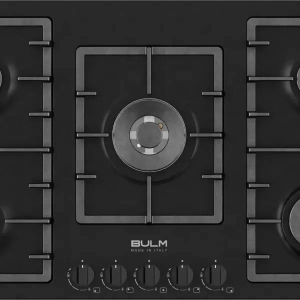 سطح بلت ان غاز إيطالي 90 سم بولم B95-902NERO