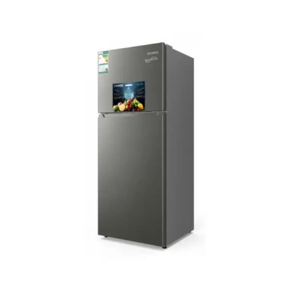 فيشر ثلاجة بابين بخار - 376 ليتر - 13.3 قدم مكعب - انفرتر - فضي - FR-FIH480CSW