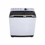 توشيبا غسالة حوضين 14 كغ 980 دورة في الدقيقة أبيض VH-J150WBB