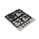 كتشن لاين فرن سطحي غاز​ 4 عين 60 سم إيطالي ستانلس ستيل G4013