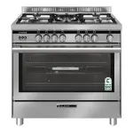 جليم غاز فرن غاز 5 عيون - 60x90 سم - أمان كامل مع قلاية هوائية - ST967GIFSMFAF