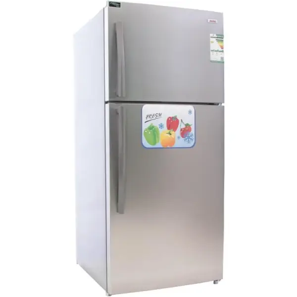 بيسك ثلاجة بابين بخار 18.2 قدم مكعب - ستانلس ستيل - فضي - BRD-660ML SS