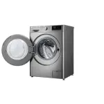 غسالة إل جي تعبئة أمامية،أوتوماتيكية بالكامل،كومبو غسيل 10.5 كيلو، تجفيف 7كيلو، واي فاي ، بتقنية الذكاء الإصطناعي ،فضي WSV1107XMT