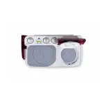 جنرال سوبريم , غسالة نصف أوتوماتيك حوضين ,5 كجم ,ابيض/أحمر , GSTT50TR