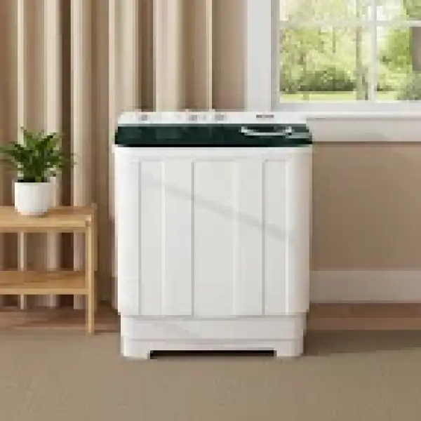 غسالة سرين (SREEN) حوضين موديل SRWM-5K-TTW   بسعة غسيل 5 كجم