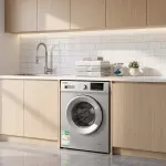 غسالة سرين 8 كيلو تعبئة أمامية (SRWM-8K-FASS)  بـ 16 برنامجاً للغسيل